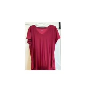 No boundaries Polyester V Neck Top